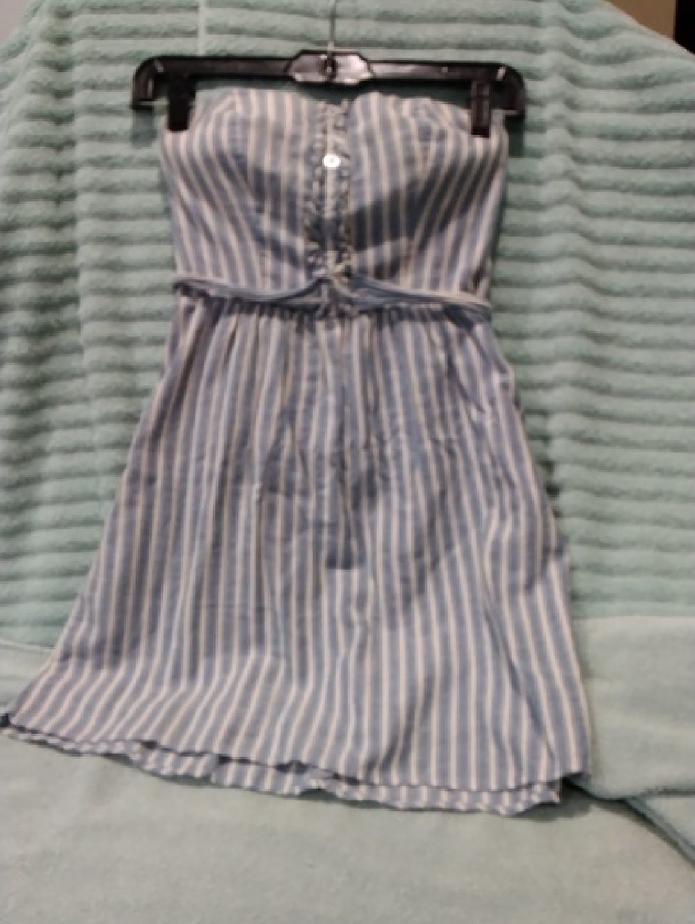 Cute Summer Strapless Dress